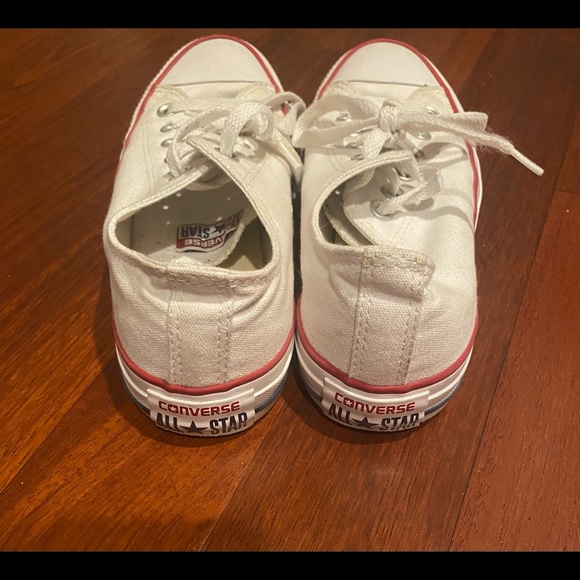 Women’s White All-Star Converse Size 6.5 - Picture 5 of 6